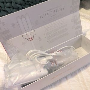 almost famous wave away triple barrel curling iron